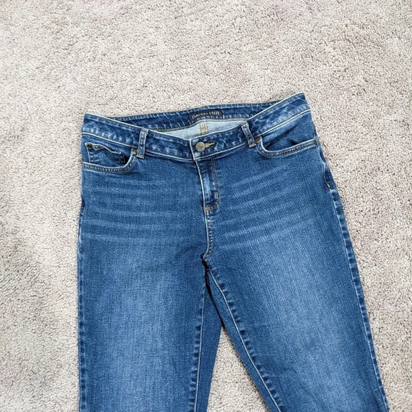 Garnet Hill 30P straight leg jeans - Picture 2 of 13